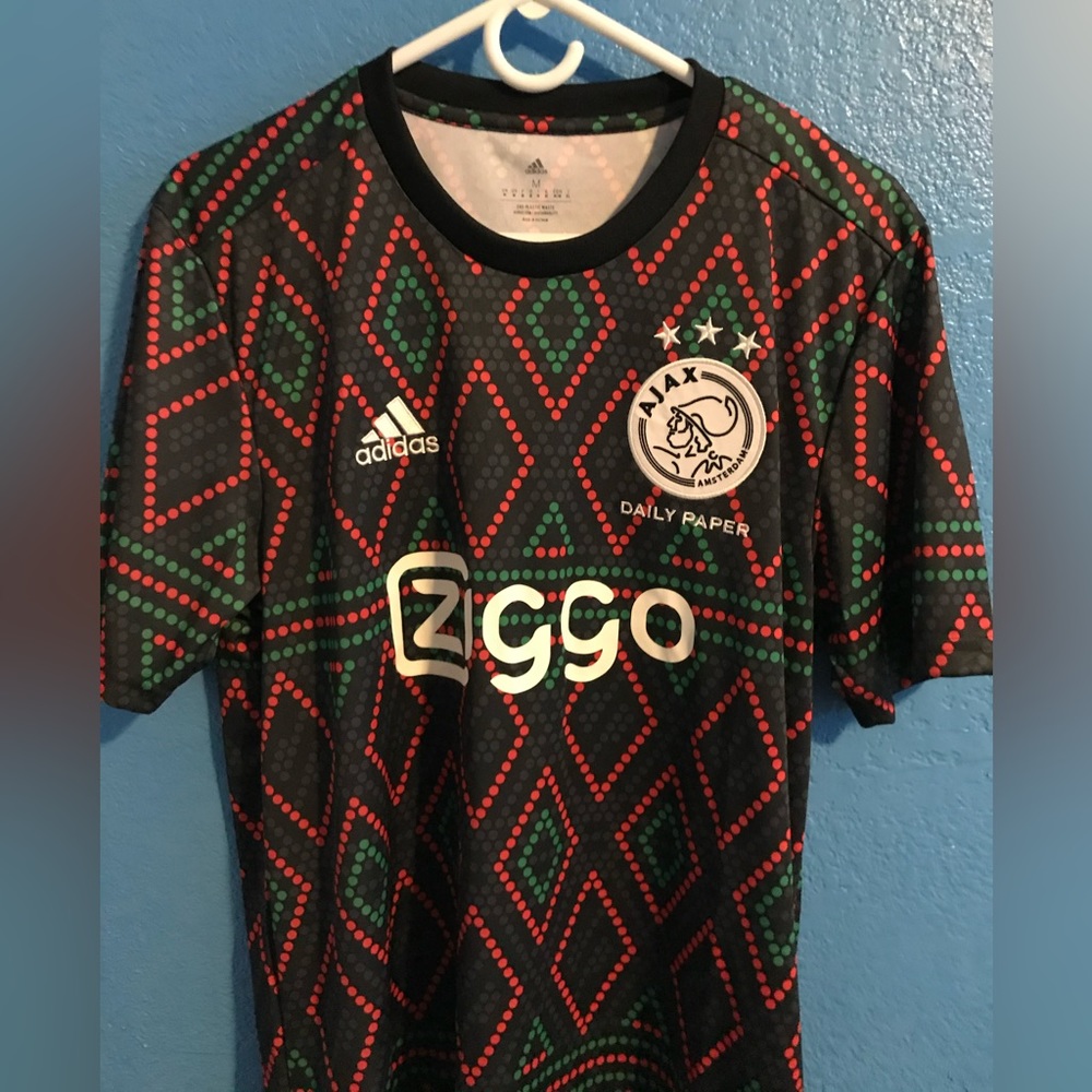 COPY - New NWT Adidas Ajax Amsterdam X Daily Paper Pre-Match Jersey HI3818 Size…